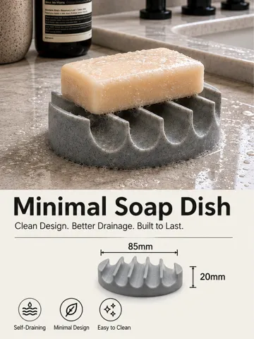 Letrero o emblema decorativo: Minimal Soap Dish — vista de referencia 2