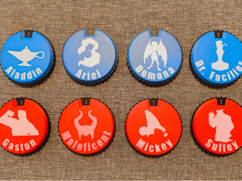 Disney Sorcerer's Arena Epic Alliances - HP dials