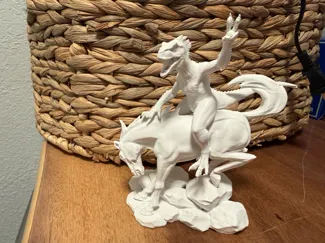 Raptor Riding Bronco - Dash Figure and mount.
