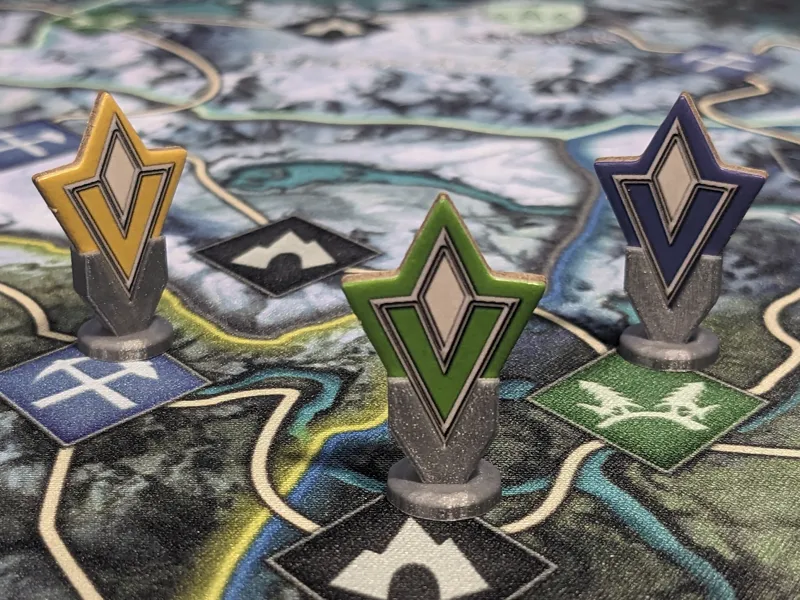 Skyrim - The Adventure Board Game - Token Holders