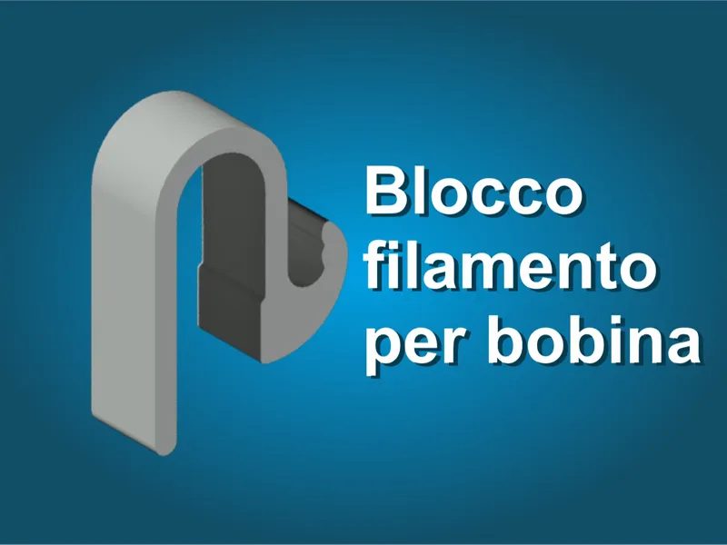 Blocco per filamento bobina