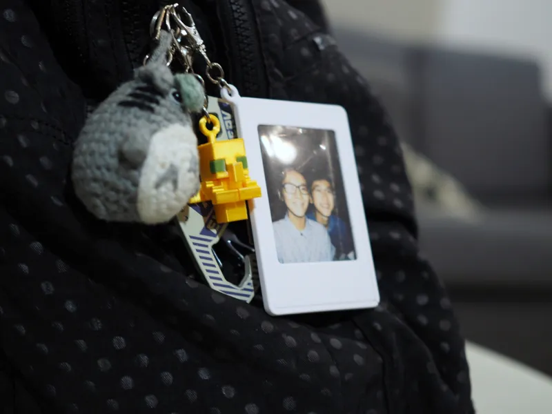 Polaroid / Instax Keychain - (No glue / Supports)