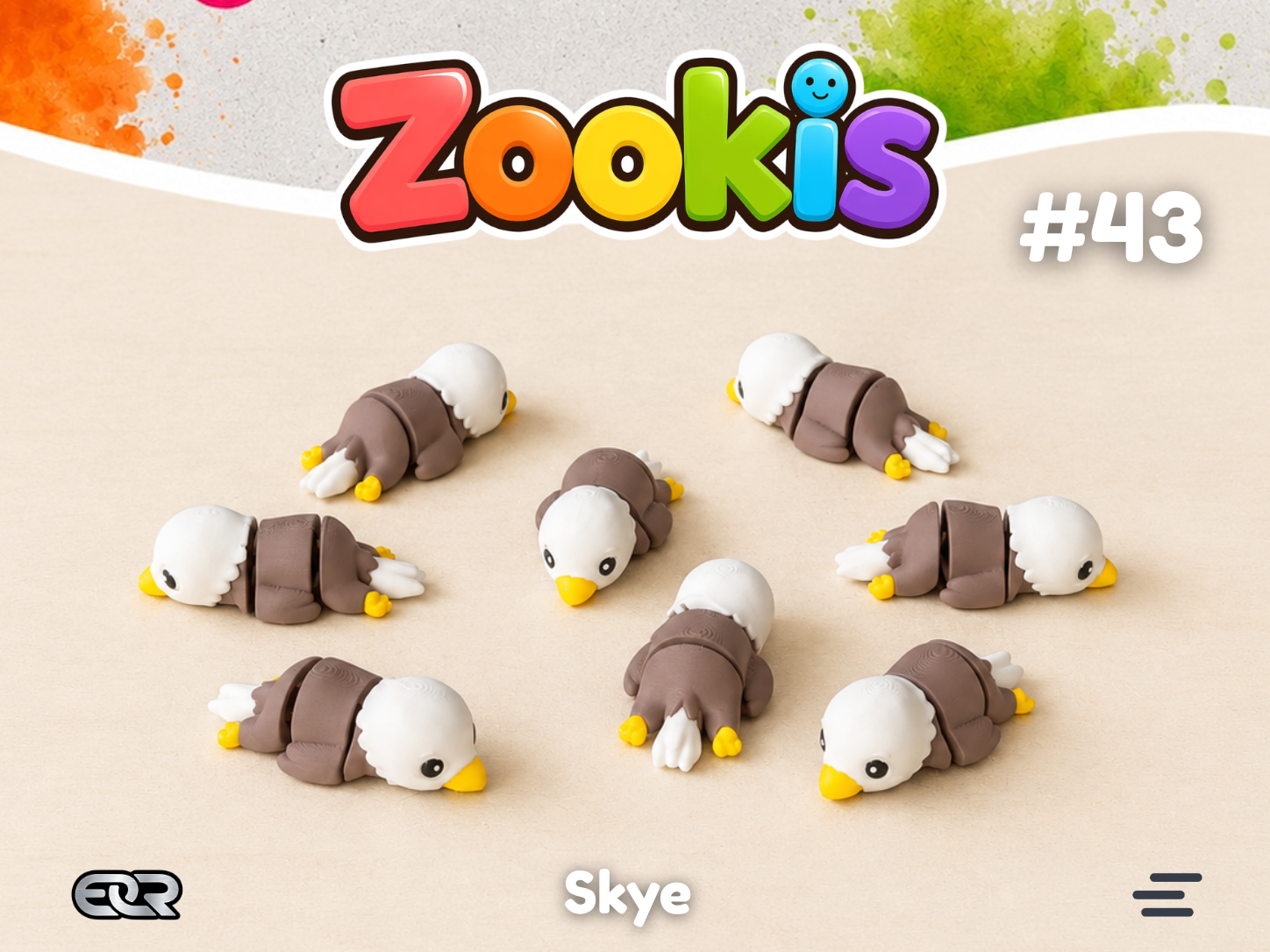 Zookis - Skye (bald eagle) #43