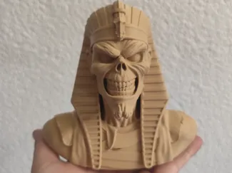 Iron Maiden Eddie Pharaon Bust (Sculpture)