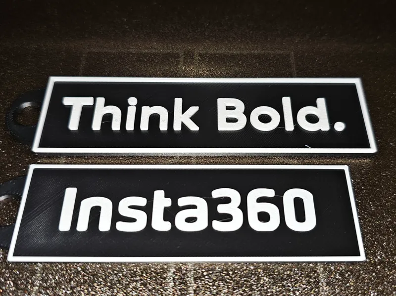 Insta360 Think Bold Keychain Tag Updated Version