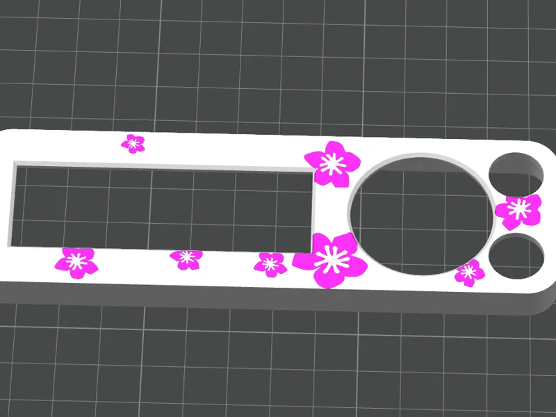 P1 Series screen cover - Cherry blossom