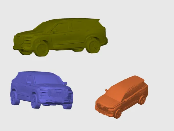 Modèle 3D de la Jaecoo 7