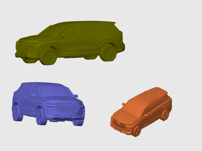 Jaecoo 7 3D model 