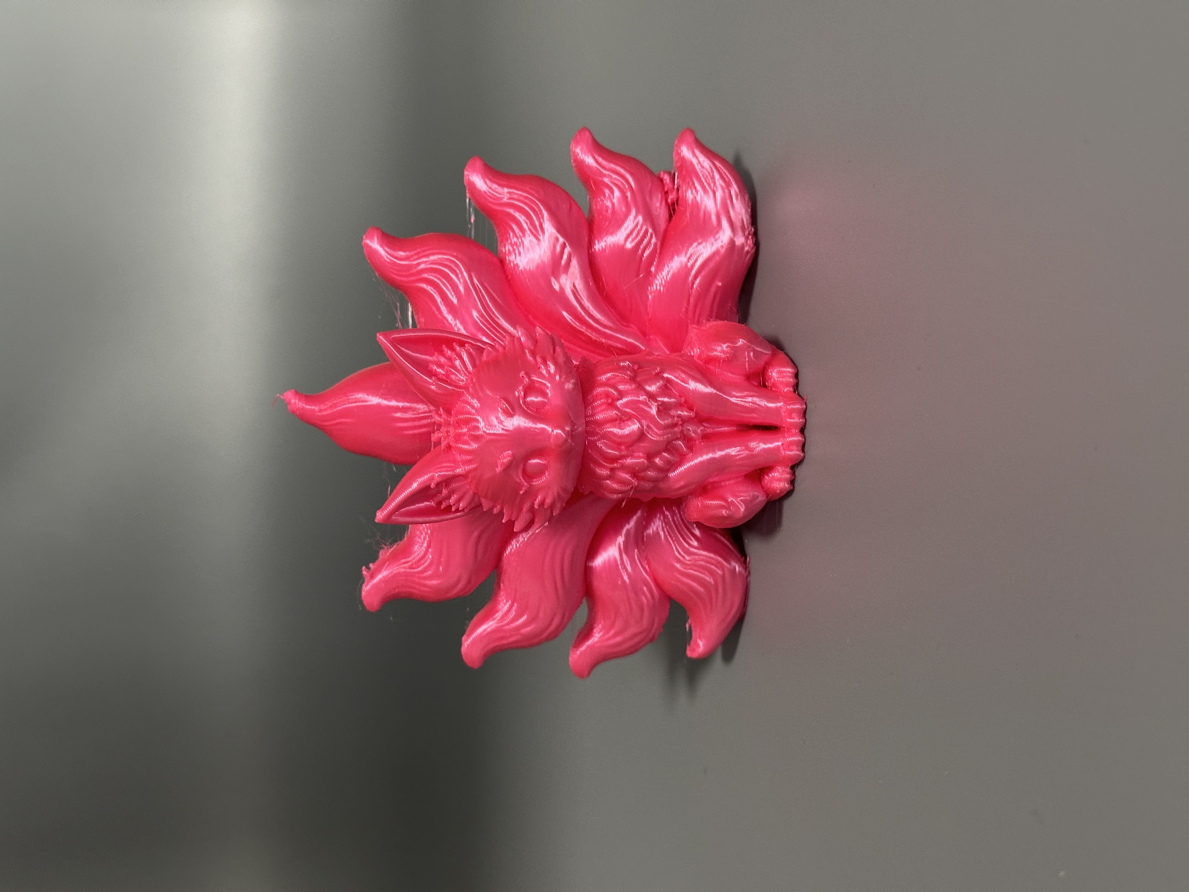 Miniatura 1 do modelo 3D 漂亮的九尾狐（1.5h 25g）单色、多色配置
