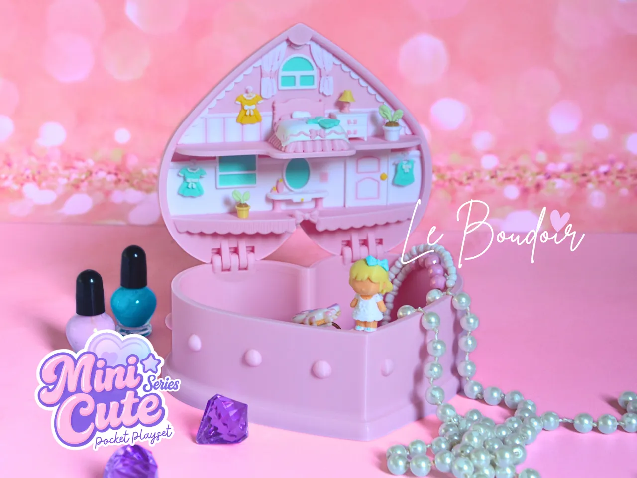 Le Boudoir – Jewelry Box playset view 2