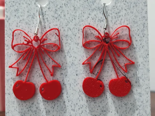 Aretes Cerezas Coquette