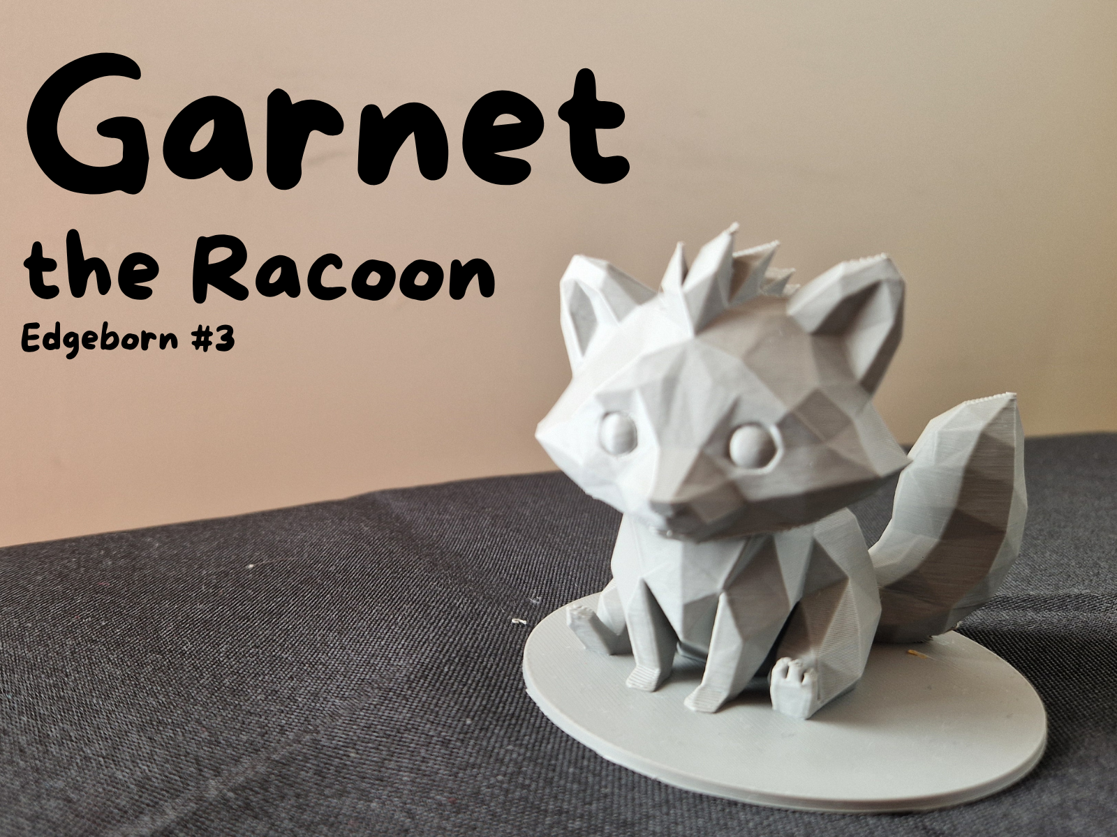 Garnet the Racoon — Edgeborn #3