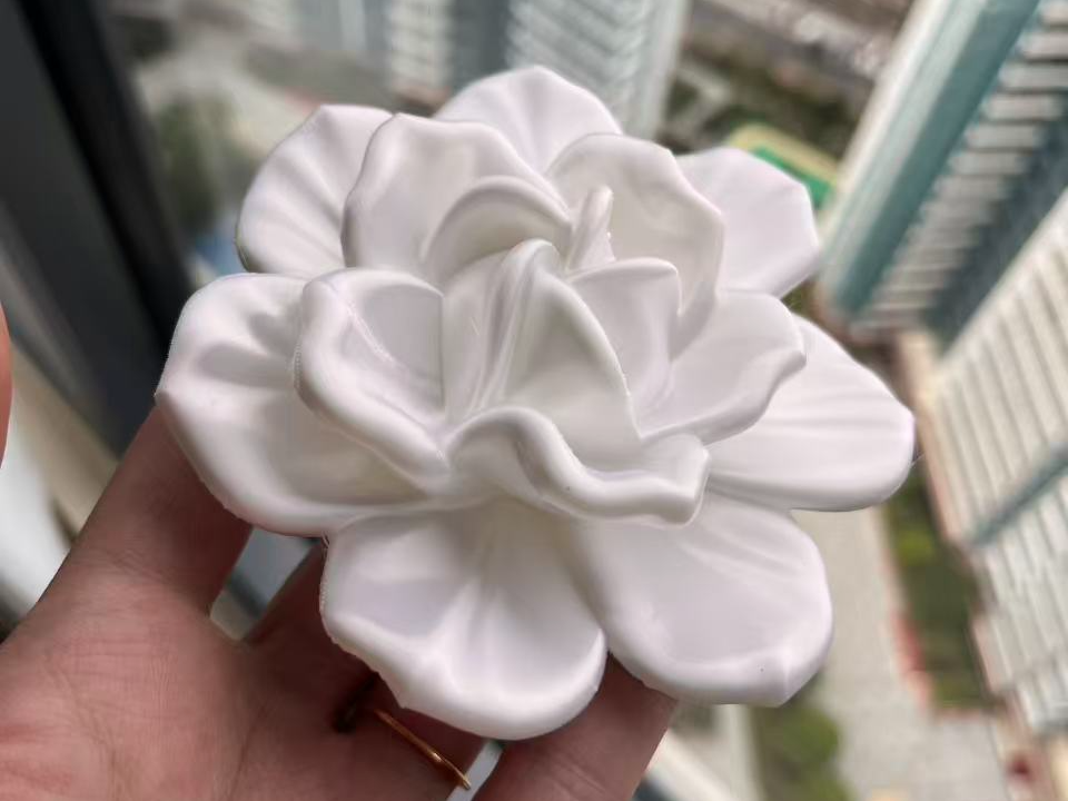 山茶花模型 相框 装饰 丝绸花 - 1