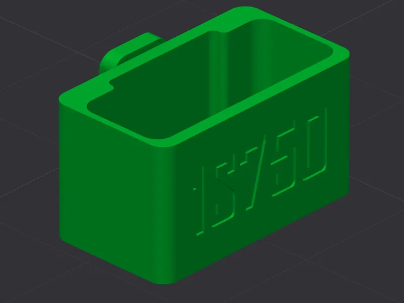 Flywoo Firefly O4 Wide Battery holder 1S - 750mah
