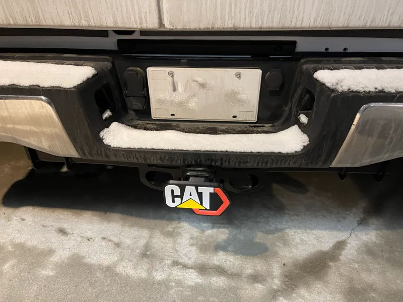 Cat Next Gen Logo Hitch Receiver Cover
