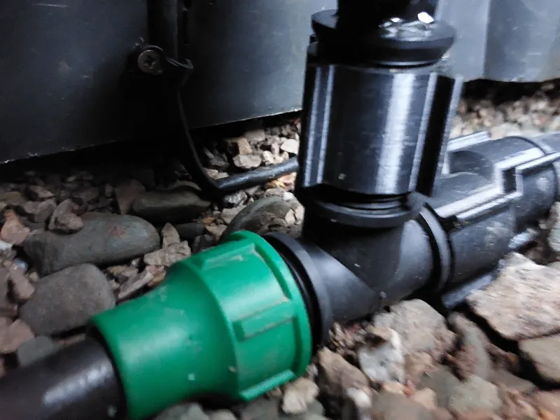 Irrigation 3/4" watering connector