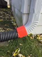 Adaptateur coude 3x4 vers drain 4 pouces pour gouttière — photo 4
