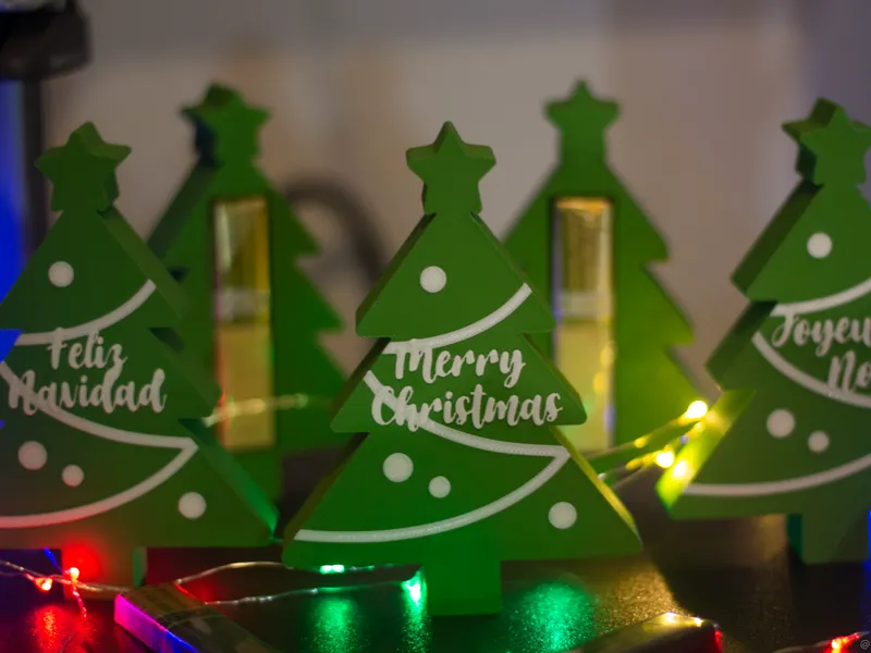 Christmas Tree with MERCI Chocolate Surprise
