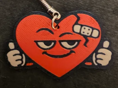 Mended Heart Keychain