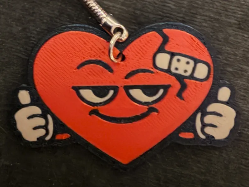 Mended Heart Keychain