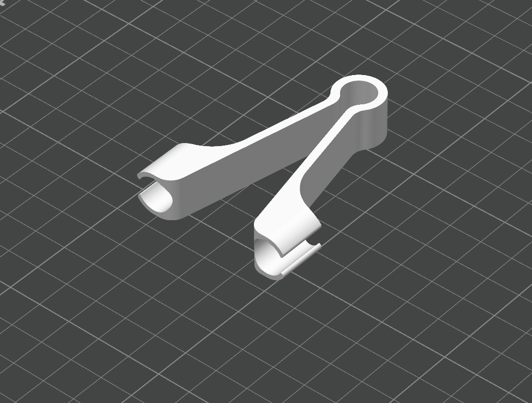 Miniatura 4 do modelo 3D Multimeter probe holder