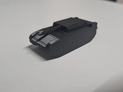 miniature battle tank