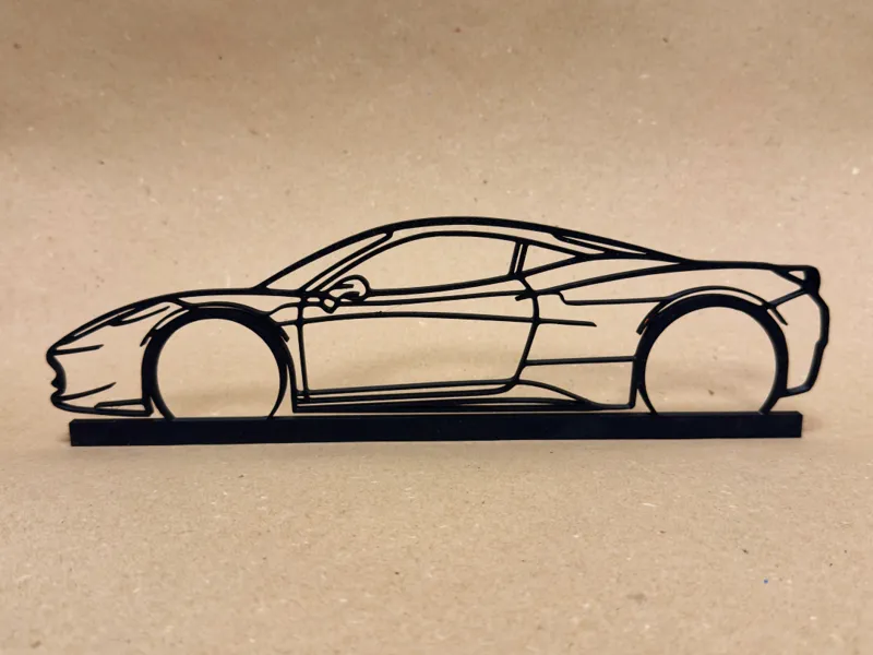 Ferrari 458 Italia - Silhouette