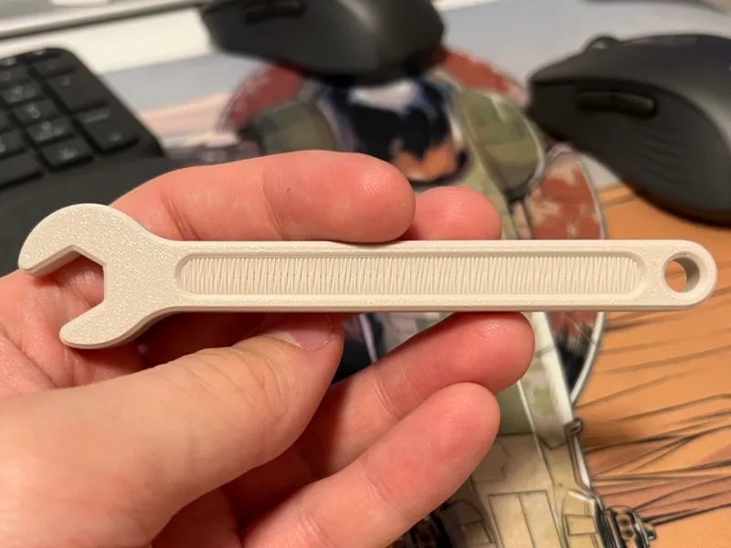 10 mm open-end wrench