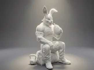 Easter Gains Bunny