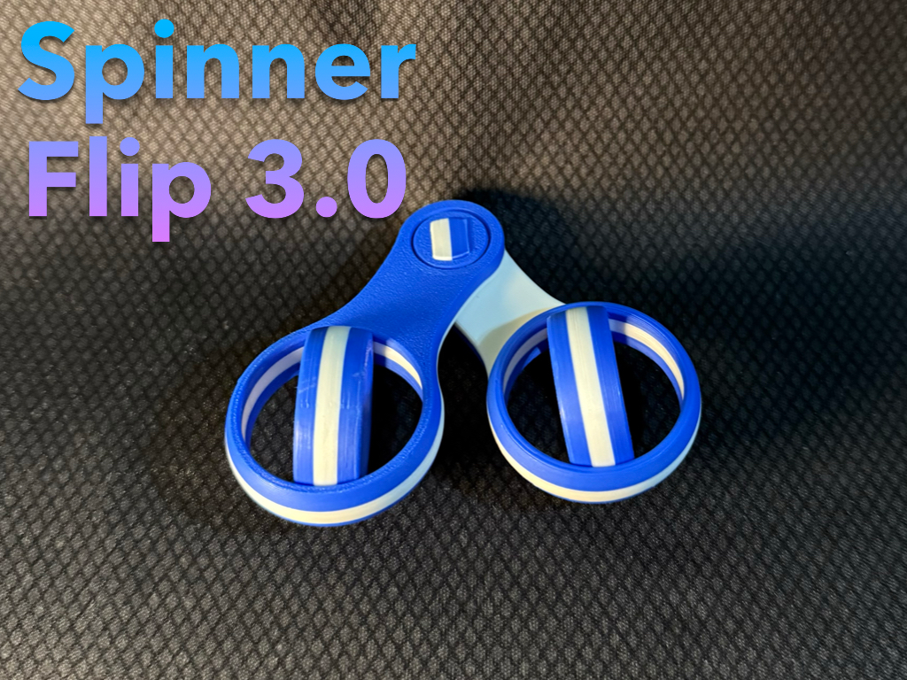 Spinner Flip 3.0 – Strong Modular Flip Fidget