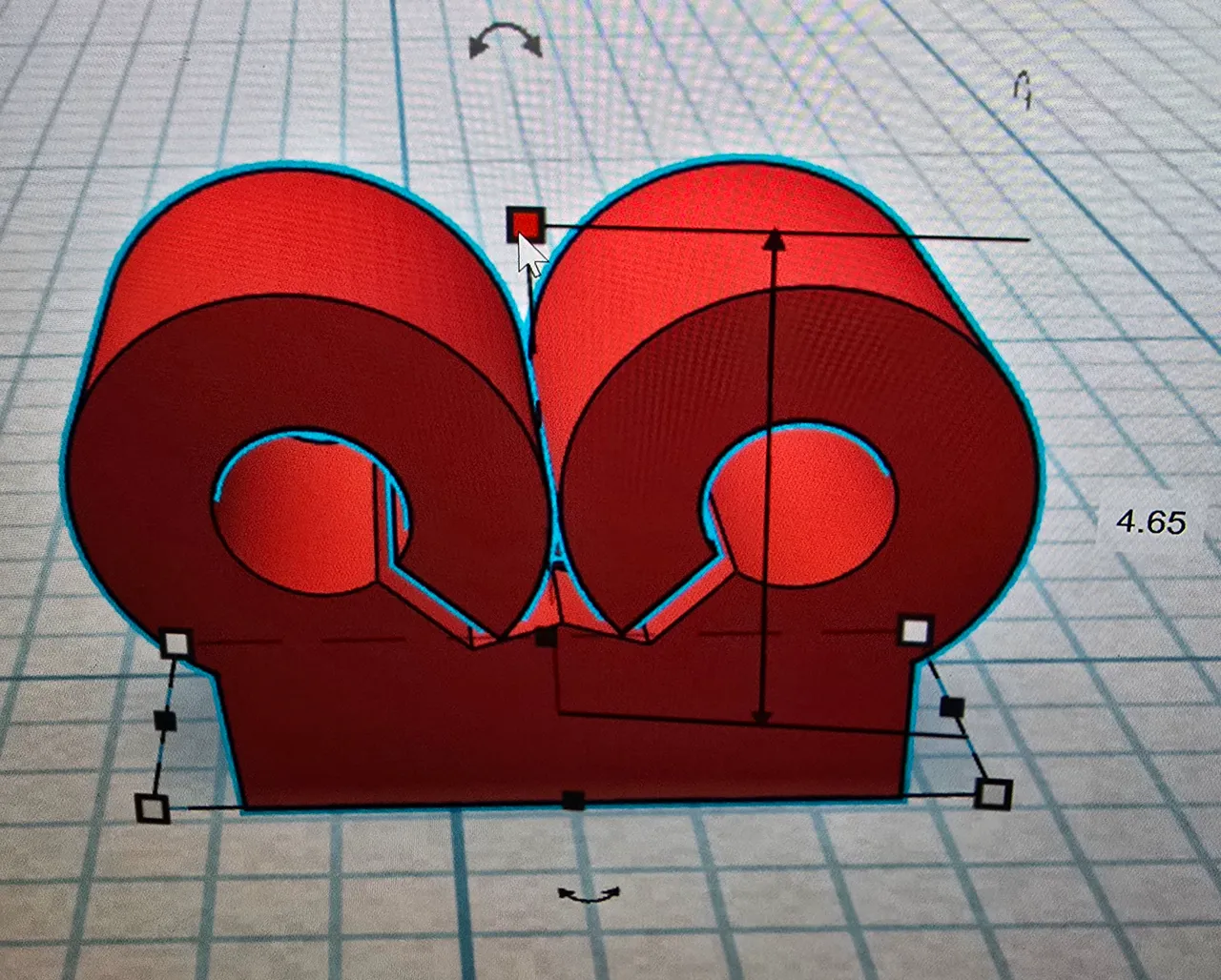 PrintBack Earring Stop view 4