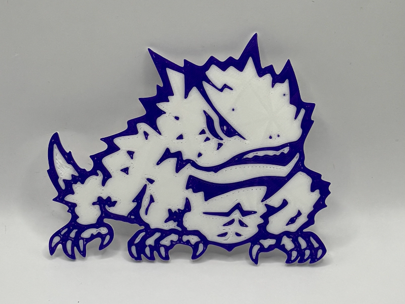 TCU Horned Frogs Wall Art | NCAA College Logo