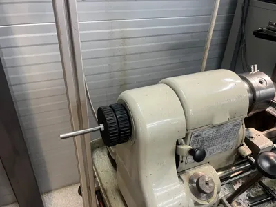 Material stop turning machine