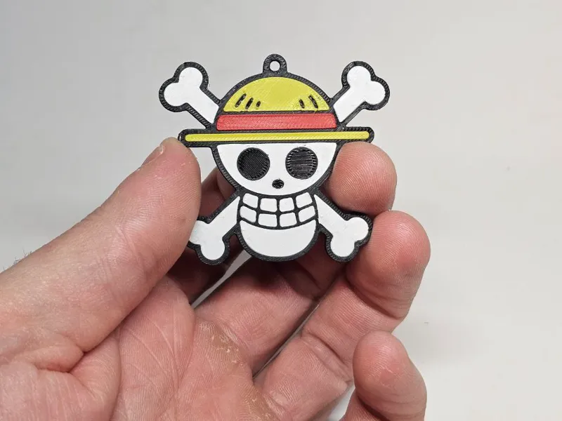 OnePiece llavero - keychain - logo varios tamaños