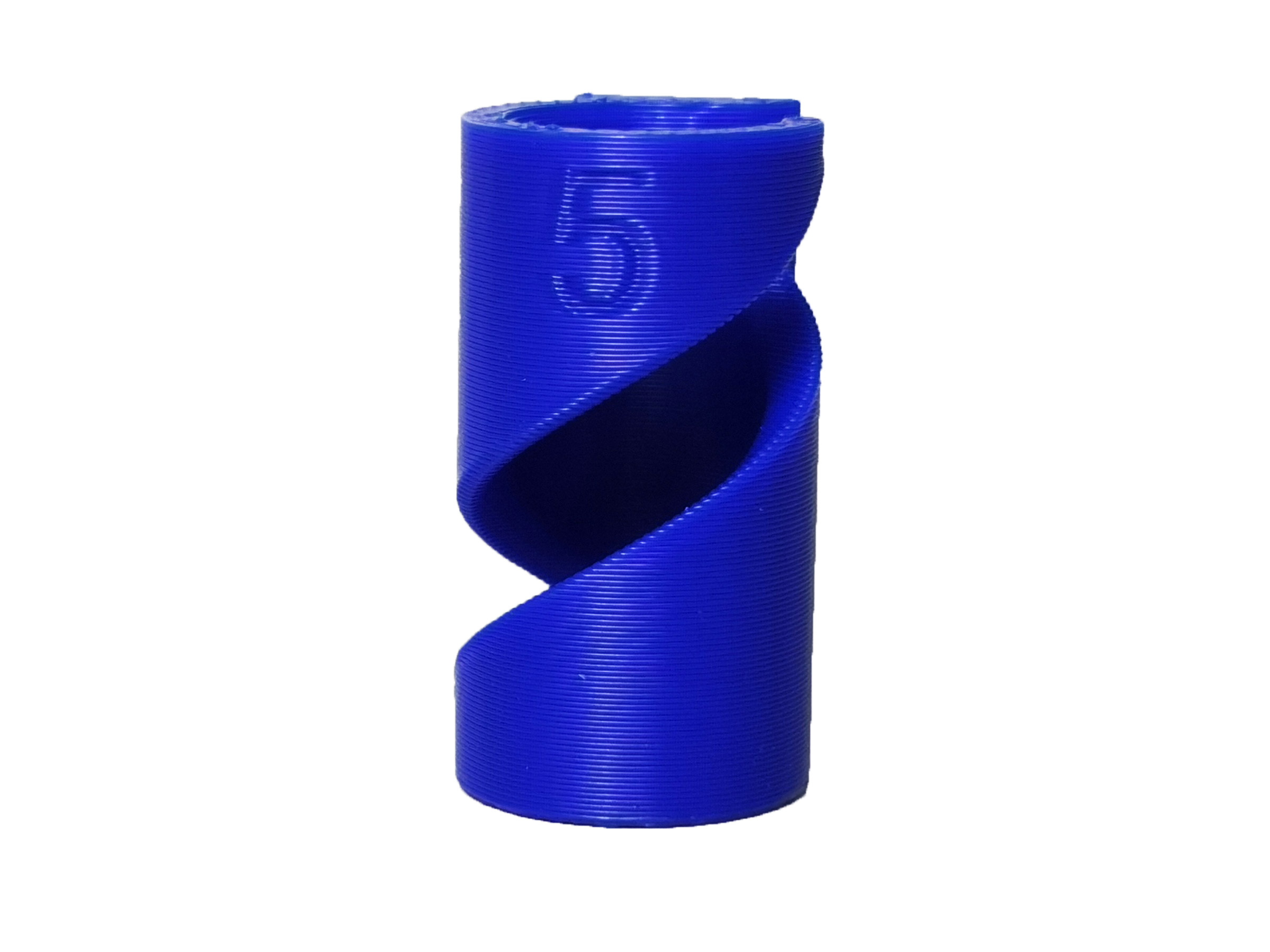 Miniatura 3 do modelo 3D 模块化桌面线缆整理器 充电线数据线固定卡 防缠绕理线器 螺旋式防脱设计