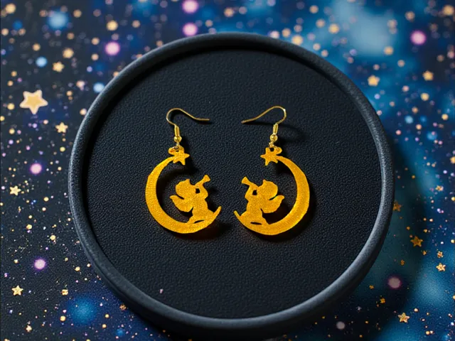 Lunar Angel earrings