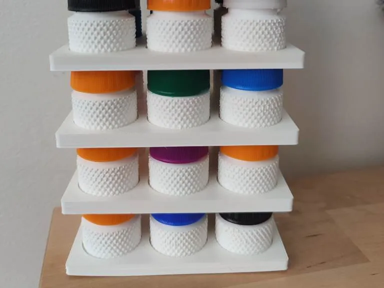 Stackable Stand for PET Cap Container