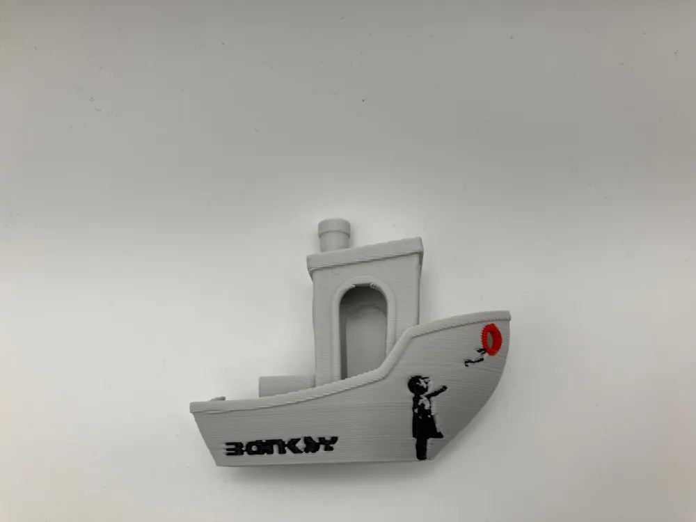 Banksy's Benchy by wonderpuddle MakerWorld: Download Free 3D Models