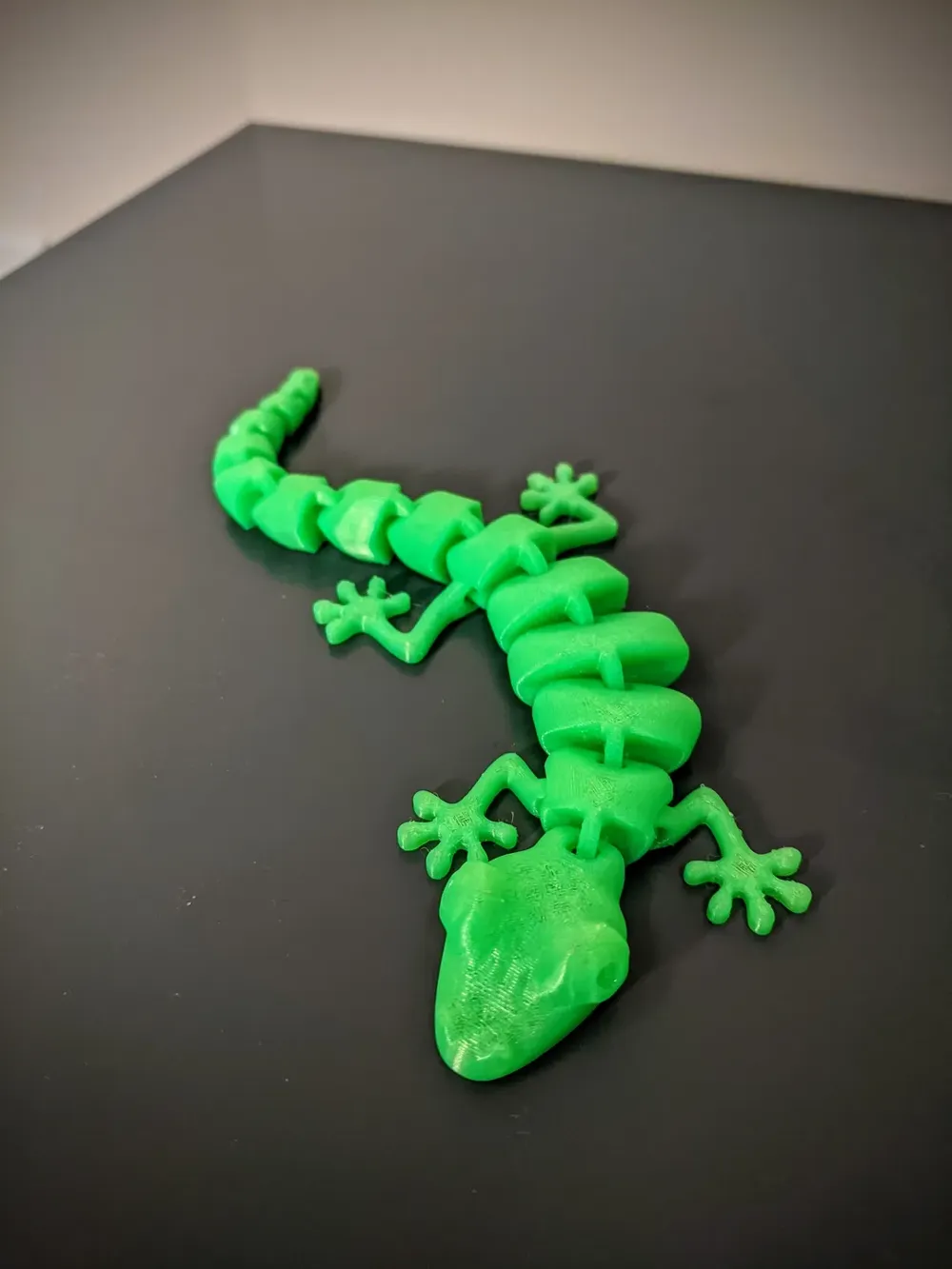 Articulated Lizard Gecko AMS or Single color, Print in Place Remixed by ...