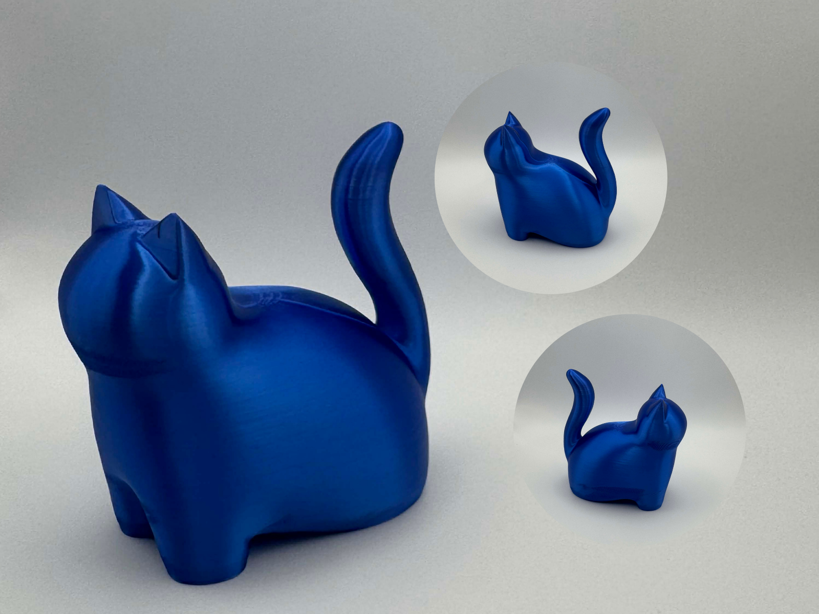 Nordic Abstract Cat – minimal scandinavian animal