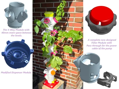 Hydroponic Tower Modules