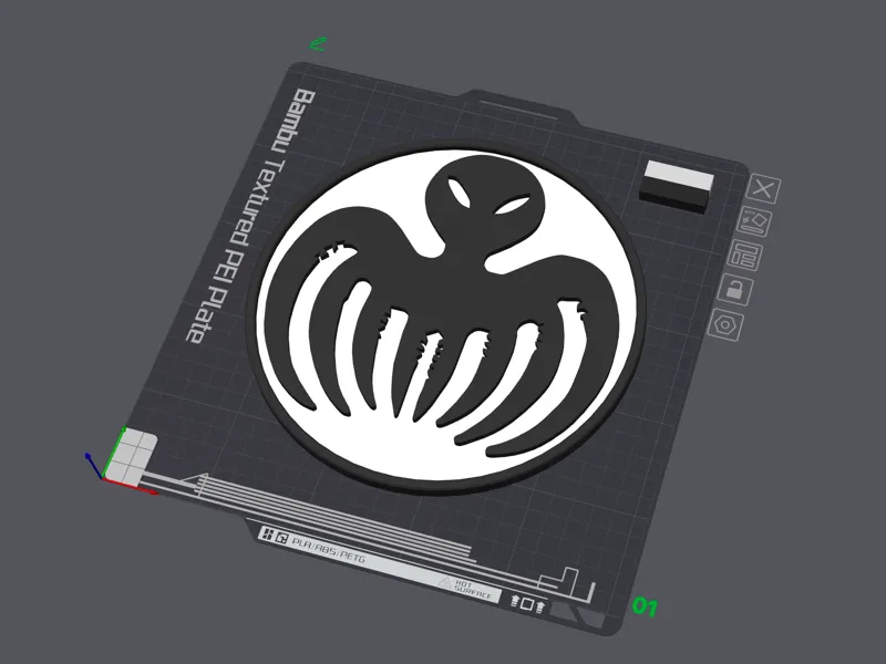 SPECTRE logo form james bond