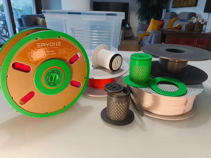 Bambulab Spool Dessicant Container