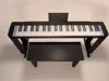 keyboard with black and white keys