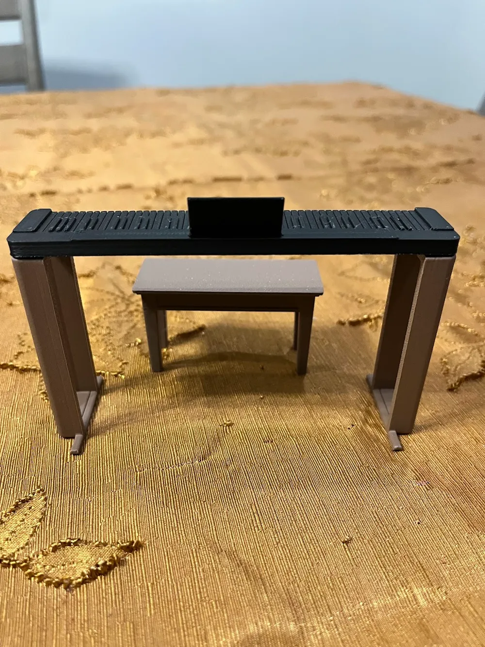 Dekoratives Klavier-Ornament zum Sammeln und Sammeln