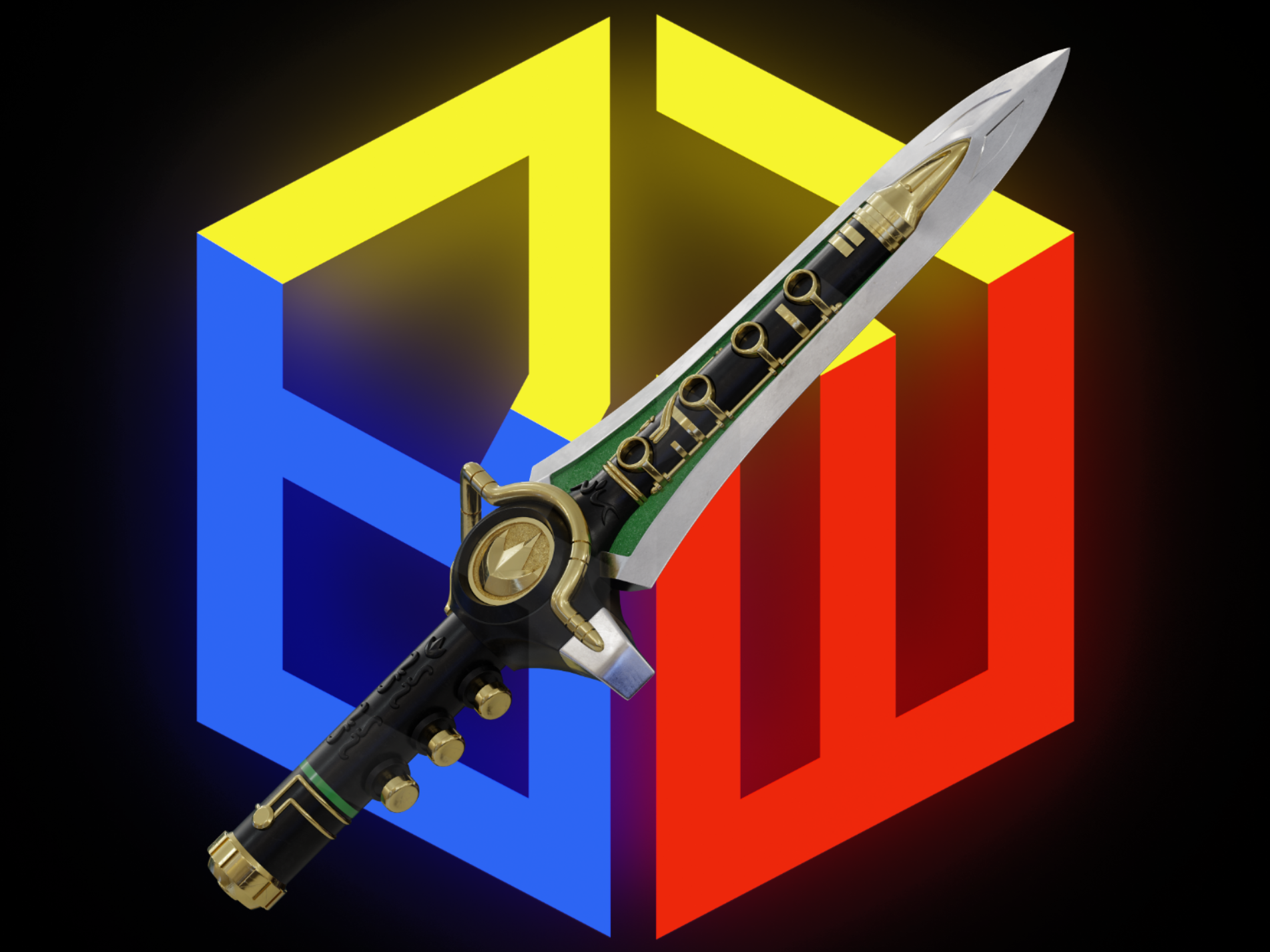 MMPR Green Ranger Dragon Dagger