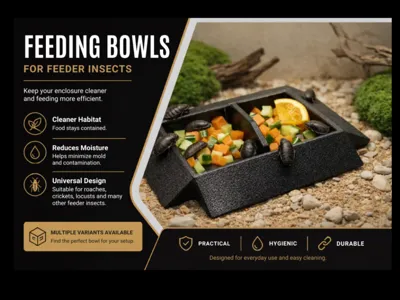 Feeding Bowl – Quad Ramp Divider 