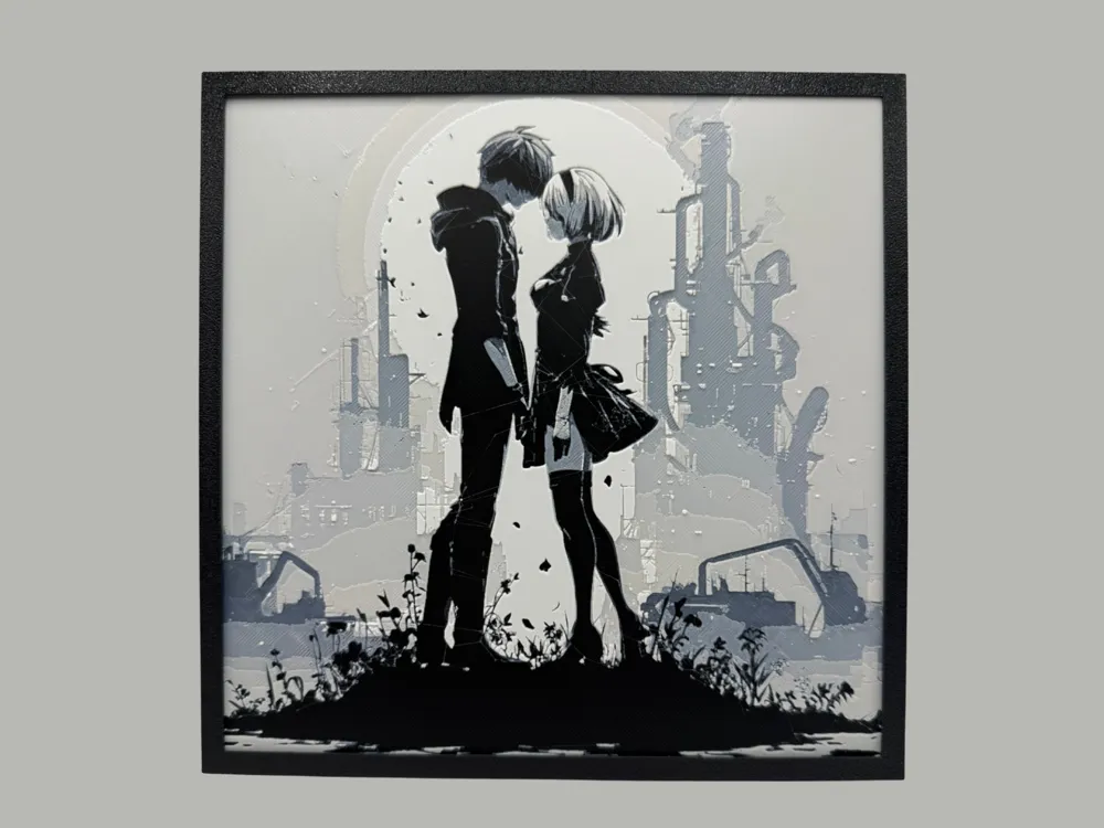 2B and 9S - NieR: Automata #1