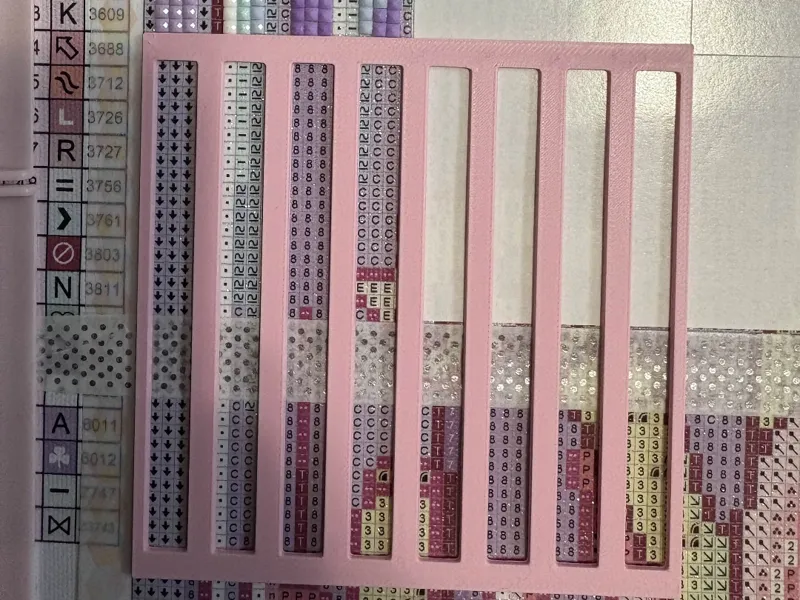 DAC Square Ruler - 10x10cm - Sloped