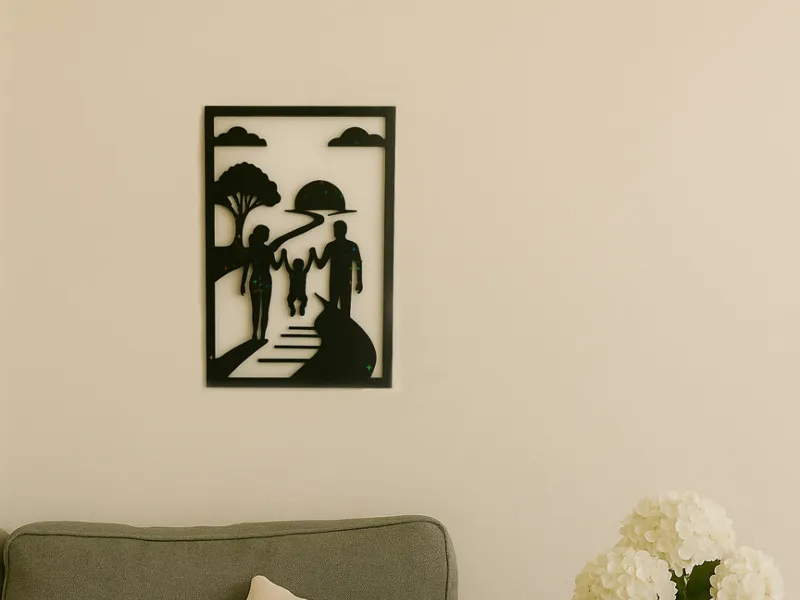 Family Journey – 3D Printed Wall Art